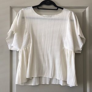Madewell Pleated Top